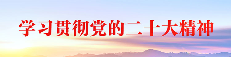 學習貫徹黨的二十大精神
